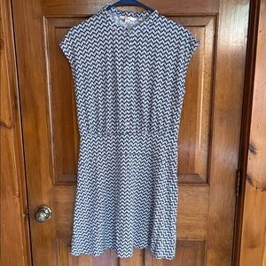 Boden Elegant Patterned Dress Size 10